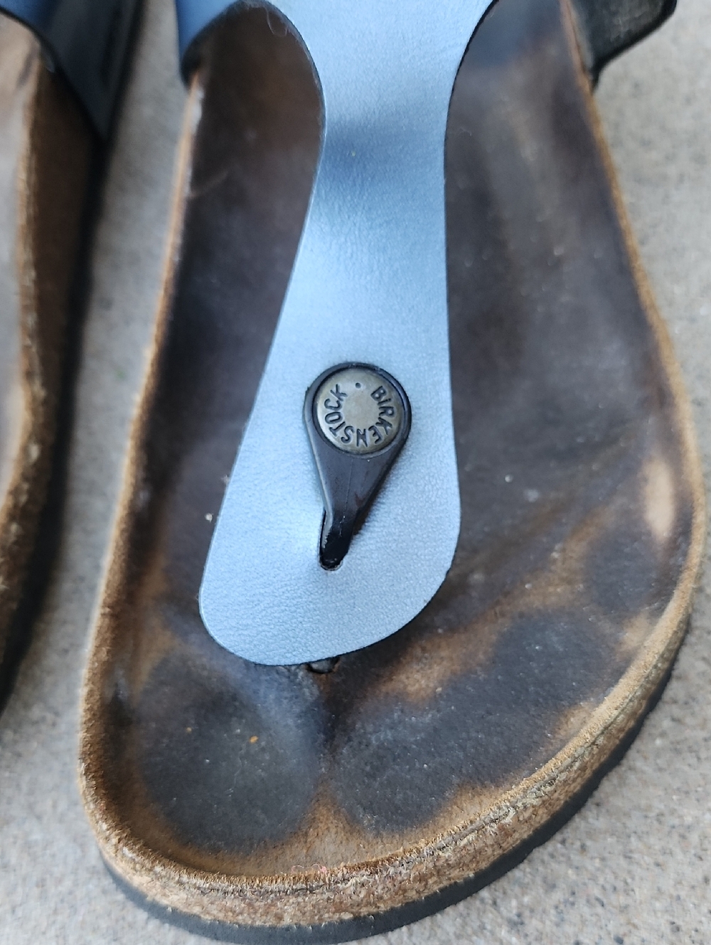 Birkenstock Gizeh Onyx Birko-Flor Sandals - Picture 4 of 16